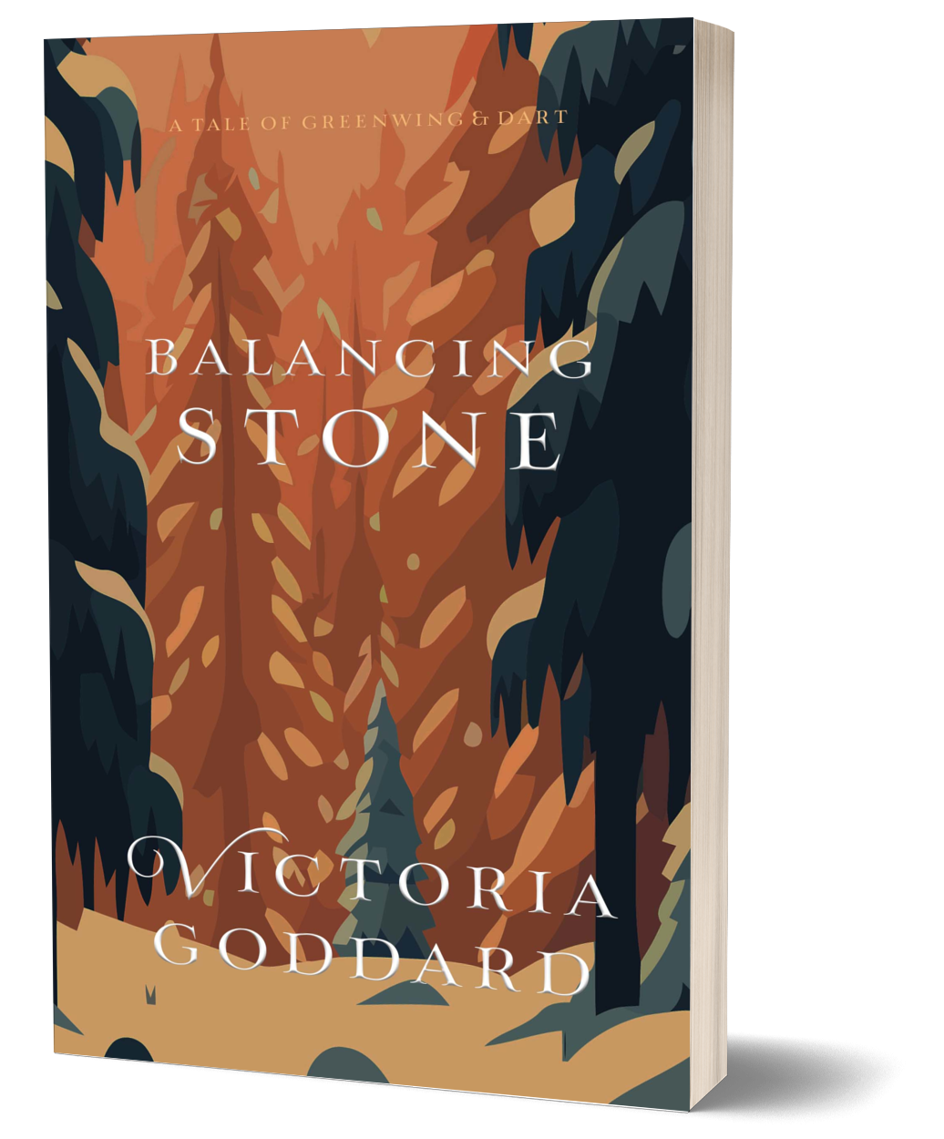 Balancing Stone fantasy novella print cover