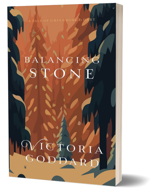 Balancing Stone fantasy novella print cover