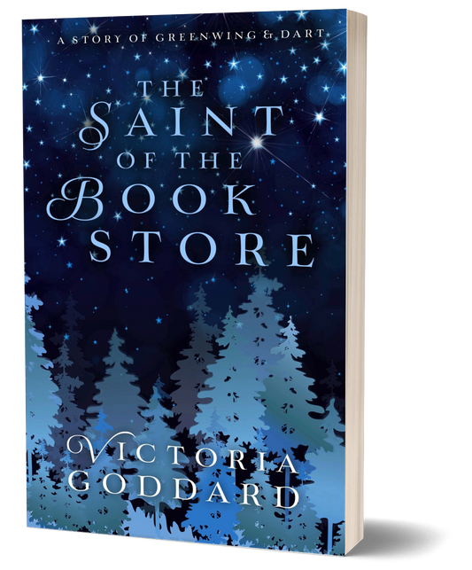 Saint of the Bookstore cozy fantasy story